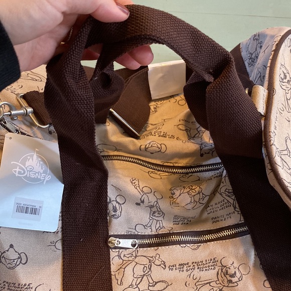 NWT Mickey Mouse Artist Drawing duffle bag - Picture 4 of 11